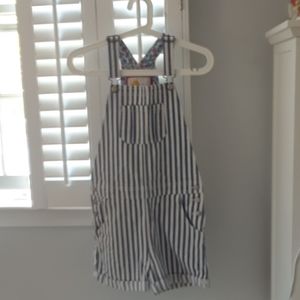 Mini Boden Girls short overalls